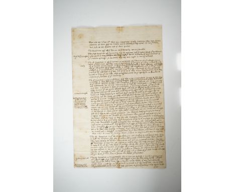 RH [Sir Robert Heath], ‘Some exceptions against the petition sent up by the Lords, February 1640’ [1641] This document is an 