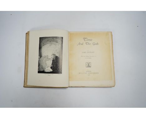 ° ° Dunsany (Edward Plunkett), Lord. Time and The Gods, first edition, 4to, 10 black and white plates by Sidney Sime, origina