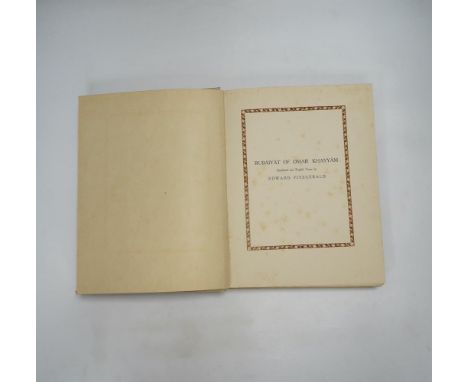 ° ° Dulac, Edmund (illustrator) - Rubaiyat of Omar Khayyam, rendered into English Verse by Edward Fitzgerald, second edition,