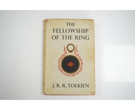 ° ° Tolkien J.R.R - The Lord of the Rings: The Fellowship of the Ring, 1st edition, 1st impression, folding map at rear, neat