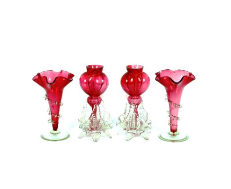 TW & CO - Crystal tulip Champagne - wine glasses 18.4cm - Set of 6