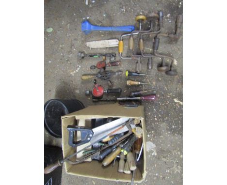 Group of wood carving tools
