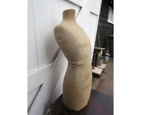 A vintage A.W Gamage mannequin