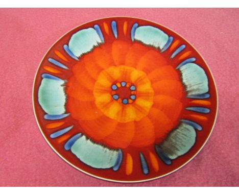 Poole pottery dish Diameter 25cm approx 