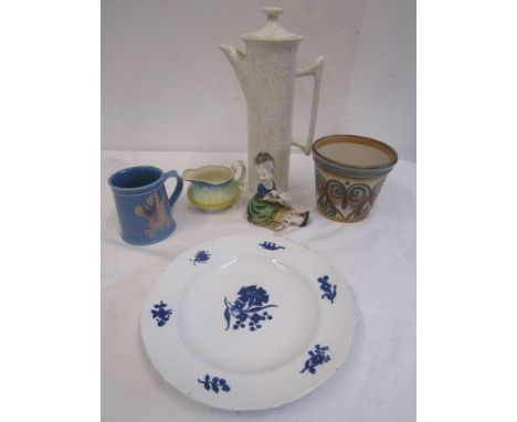 Vintage Minton plate and various china items