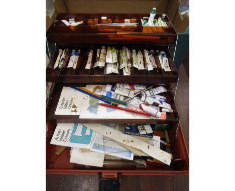 art case and contents