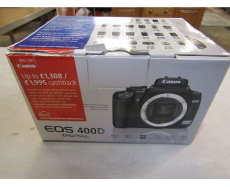 Canon camera with accessories