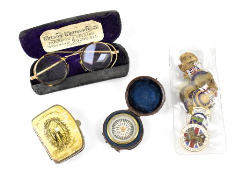 Eleven enamel and gilt badges to include Young Conservative, Lancashire & Cheshire Young Unionists, Conservative Woman's Asso
