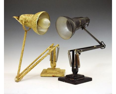 Two vintage anglepoise lamps   Condition: 