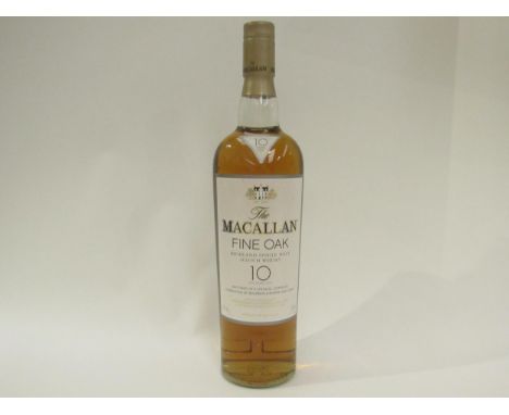 The Macallan 10 years old Fine Oak Highland Single Malt Scotch Whisky, 700ml 