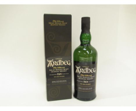 Ardberg 10 years old Islay Single Malt Scotch Whisky, 70cl, boxed 