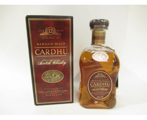 Cardhu 12 years Old Single Malt Highland Scotch Whisky, 1ltr, boxed 