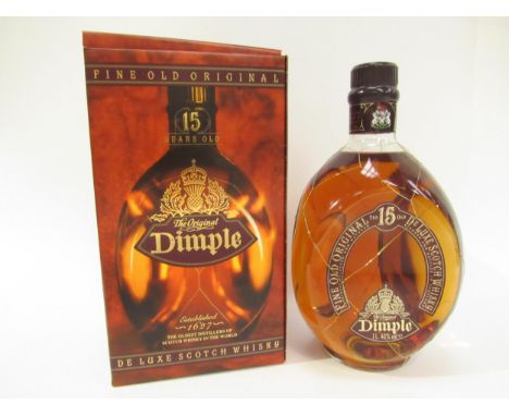 Dimple 15 years Old de luxe Scotch Whisky, 1ltr, boxed 