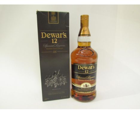 Dewar's 12 years old Special Reserve blended Scotch Whisky, 1ltr, boxed 