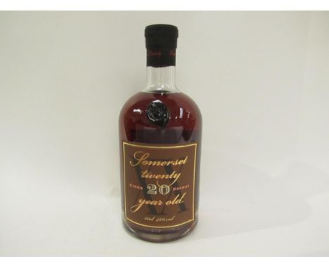 The Somerset Cider Brandy Co. 20 year old Cider Brandy, bottle No. 914/1487, 1.10.15, 50cl 