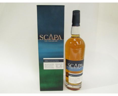 Scapa The Orcadian, Skiren Single Malt Scotch Whisky, SK13 batch 100% first fill, 70cl, boxed 