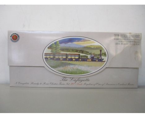 A boxed Bachmann The Lafayette H0 gauge train set 