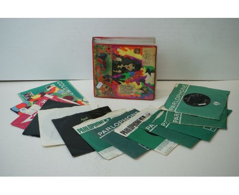 Vinyl - The Beatles &amp; Others collection of 10 45's including Get Back, Hey Jude, The Ballad Of John &amp; Yoko, All You N