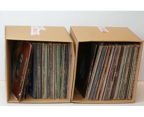 Vinyl - Collection of around 100 1970s Prog Rock, Classic Rock &amp; Folk to include Status Quo, T Rex, Jimi Hendrix, Outlaws