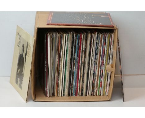 Vinyl - A collection of approx 80 x mainly Rock &amp; Pop vinyl LP's spannig the decades to include : The Rolling Stones, Bob