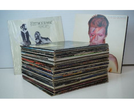 Vinyl - Around 50 Rock &amp; Pop LPs to include David Bowie, ACDC, U2, Slade, Phil Collins, Genesis, Jimi Hendrix, Kate Bush 