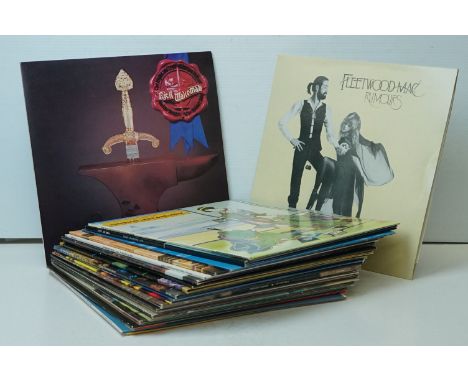 Vinyl - 24 LPs to include Michael Jackson Off The Wall, Strawbs, Steeleye Span, Fleetwood Mac Rumours (with insert) etc, viny