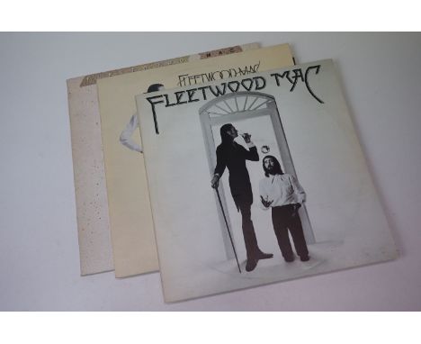 Vinyl - Fleetwood Mac 3 LP's to include Tusk (K 66088), Rumours (K 56344), and Self Titled (K 54043).  Sleeves &amp; Vinyl VG