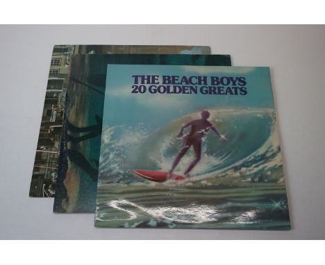 Vinyl - Beach Boys 3 LP's to include Holland (K 54008) includes bonus 45, Surfs Up (RS 6453) Warner/Reprise Loss Leader inner