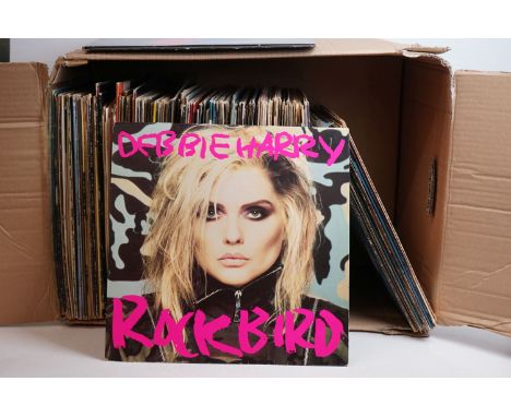 Vinyl - Around 80 Rock, Pop and other LPs &amp; 12" singles to include Stevie Wonder, Duran Duran, Michael Jackson, David Bow