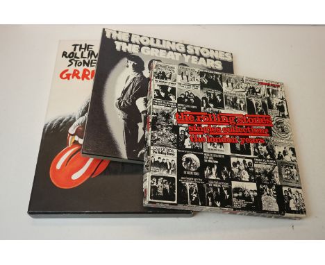 Box Sets -  Three The Rolling Stones box sets to include Grrr! ltd edn no. 00116, The Great Years GROL-A-119 4LP set and Sing