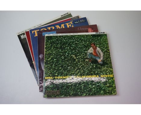Vinyl - Mod Jazz - Mel Torme - 6 rare original first pressing albums to include 'California Suite' (1957 UK 1st pressing 1 G 
