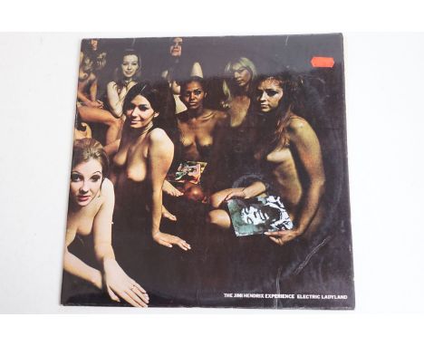 Vinyl - Jimi Hendrix Experience Electric Ladyland LP on Track Records 613008/9 gatefold, white text, laminated sleeve, sleeve