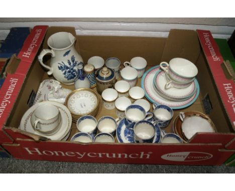 A COLLECTION OF PORCELAIN to include Worcester and other items
