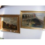 A 19th century oil on canvas of country Highland s