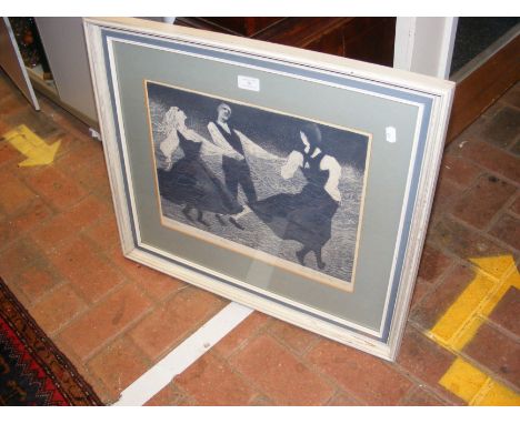 BJORGUM - Limited Edition etching entitled 'Radering' No. 16/35