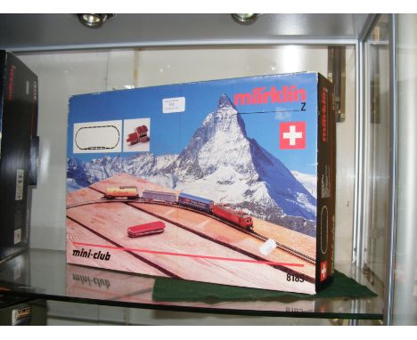 A Marklin Mini-Club Train Set - No.8185 - boxed  