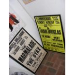 An old advertising poster for the Seagull Ballroom