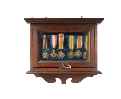 WWI MILITARY MEDAL AND CASUALTY FAMILY GROUP, the first group comprising the Military Medal and 1914-15 Star (inscribed S-547