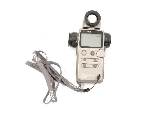 Sekonic L-608 - Super Zoom Master light metre, with case.Condition report:The meter does appears to be reading different leve
