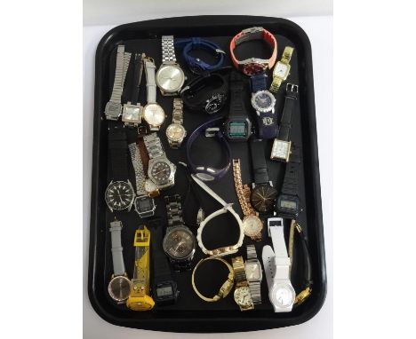 SELECTION OF LADIES AND GENTS WRISTWATCHESincluding Jones New York, Geneva, Sekonda, Casio, River Island, Geonaute, Avia, Rav