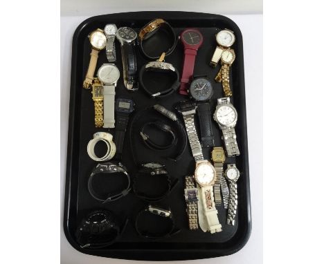 SELECTION OF LADIES AND GENTS WRISTWATCHESincluding Accurist, Lorus, Sekonda, Casio, Anne Klein, Klaus Kobec, Geonaute, Bever