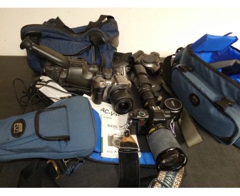 Collection of camera &amp; video equipment