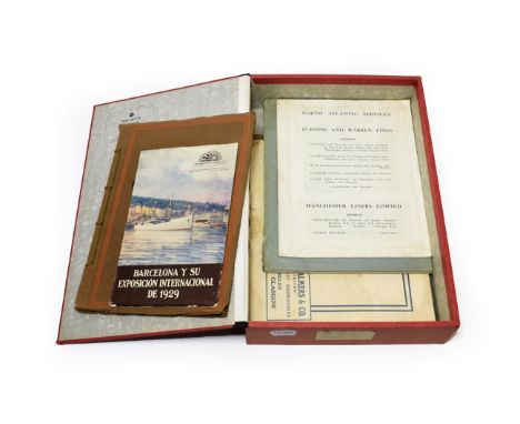 Shipping Catalogues And Booklets The Great Ship Seeandbee - The Cleveland &amp; Buffalo Transit Co.; Wallsen Slipway and Engi