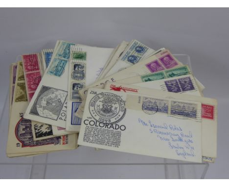 Approx 200 British and Commonwealth FDC's, and over 300 US Commemorative covers dating back to the 1940's plus Royal Mail Spe