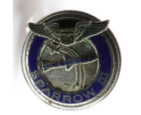 Vietnam War period US Navy Service pin, Sparrow III. UK P&amp;P Group 0 (£6+VAT for the first lot and £1+VAT for subsequent l