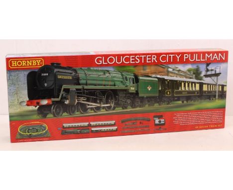 Hornby: A boxed Hornby, OO Gauge, Gloucester City Pullman Set, Duke of Gloucester 71000 BR 4-6-2 locomotive and tender, three