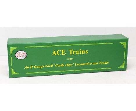 Ace Trains: A boxed Ace Trains, O Gauge, Castle Class 4-6-0 BR, Bristol Castle 7013, locomotive and tender, E/7/2. Original b