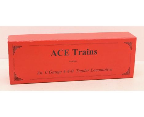 Ace Trains: A boxed Ace Trains, O Gauge, Great Western 4-4-0, 2006 Celebration Class, locomotive and tender. Original box. Us