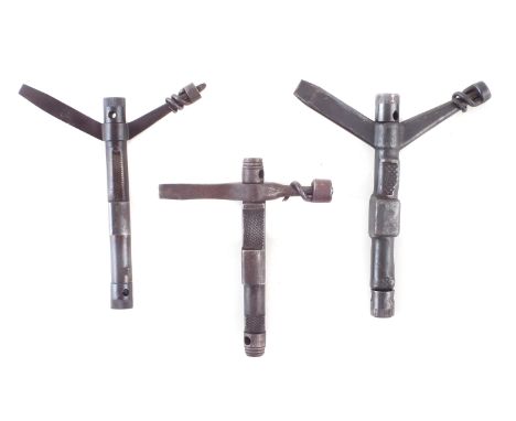 Three Enfield Rifle Sergeants tools, one an original 19th century example, the other two 20th century reproductions. (3) The 