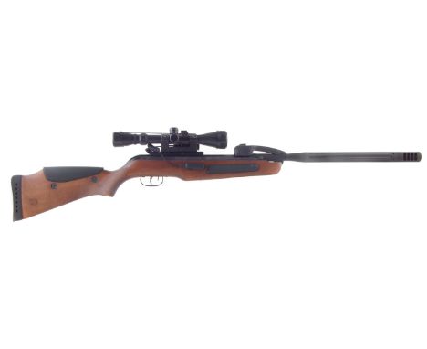 Gamo Maxxim Elite .177 air rifle, with Gamo 3-9 x 40 scope, torch and red dot sight illuminated by push buttons, with box, 04